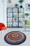 Conceptum Alfombra Bubble Multicolor 100 cm